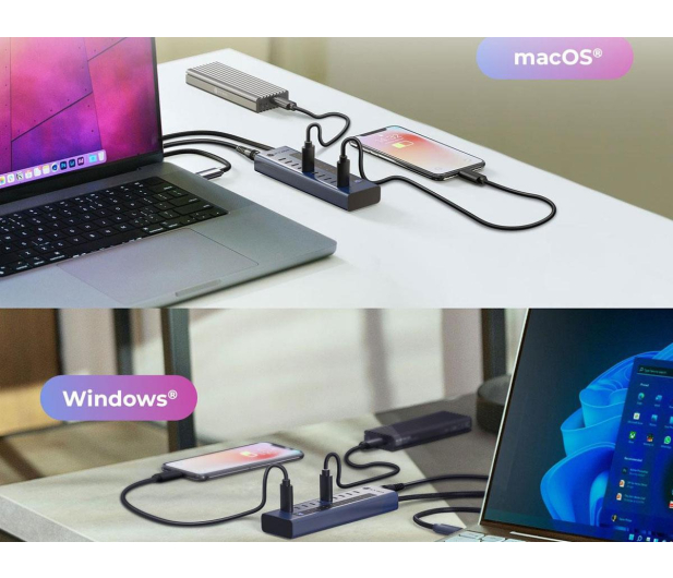 ICY BOX 10xUSB-C PD 20W - 1363136 - zdjęcie 4